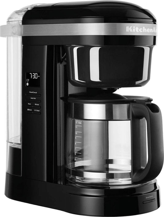 12 Cup Drip Coffee Maker with Spiral Showerhead - KCM1208 - Onyx Black