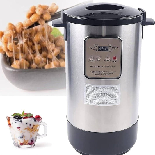 12L Automatic Commercial Fermentation Machine, Yogurt Maker, Electric Yogurt Fermenter, Stainless Steel Smart Fermentation Machine, For Commercial And Home