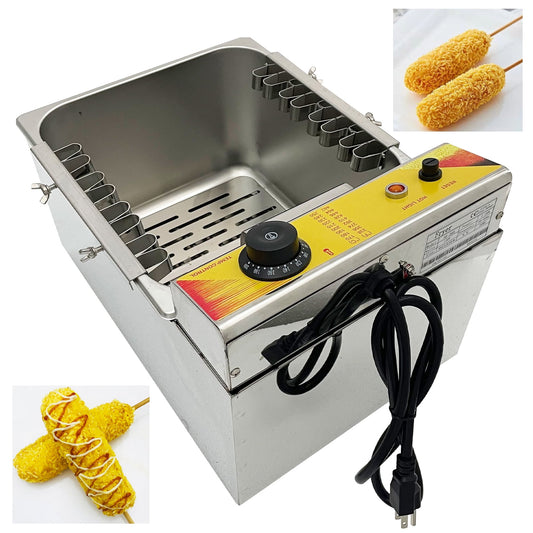 12L Fryer Machine Cheese Hot Dog Sausage Multifunctional Commercial Home 110V