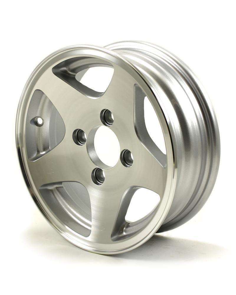 12X4 4-Lug on 4" Aluminum Series 04 Trailer Wheel - 424440
