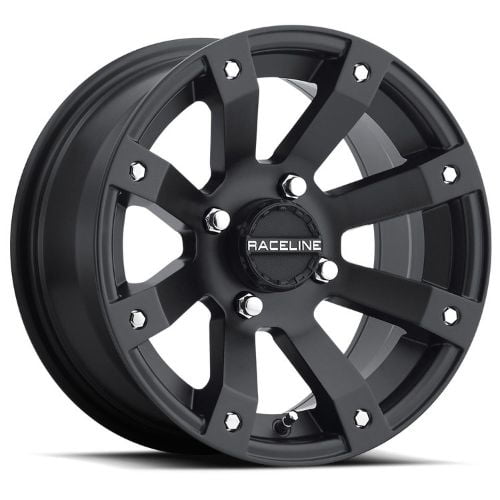 12x7 Raceline A79 Scorpion UTV Satin Black Wheel 4x156 (5mm)