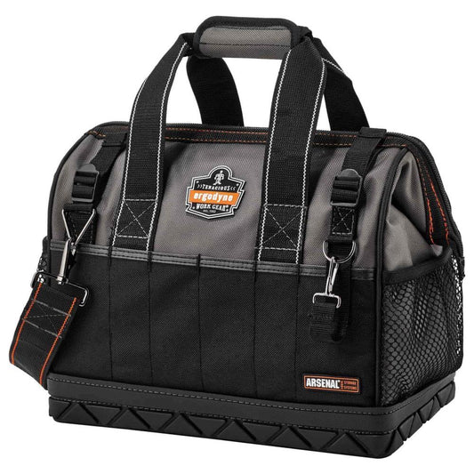 Arsenal Gray Tool Bag 18-in Nylon 28 Pockets 1680D Ballistic Polyester 13702