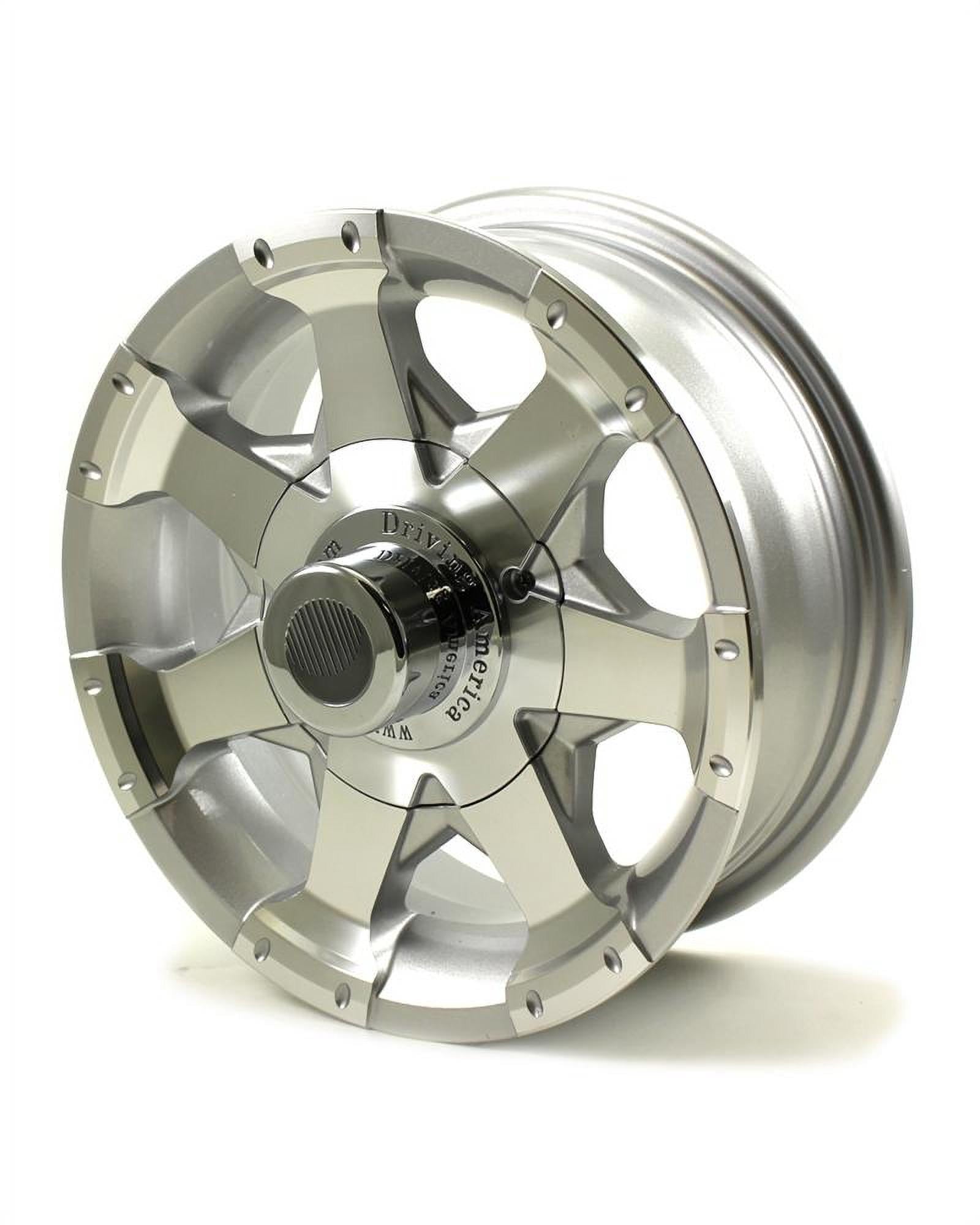 13X5 4-Lug on 4" Aluminum Series 06 Trailer Wheel - 635440