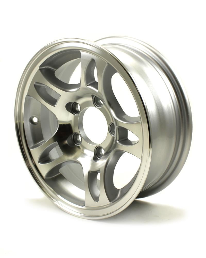 13X5 5-Lug on 4.5" Aluminum S5 Trailer Wheel - S535545