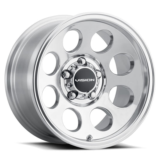 13x4.5 Vision 56VT Midway Trailer Polished Wheel 5x4.5 (0mm)