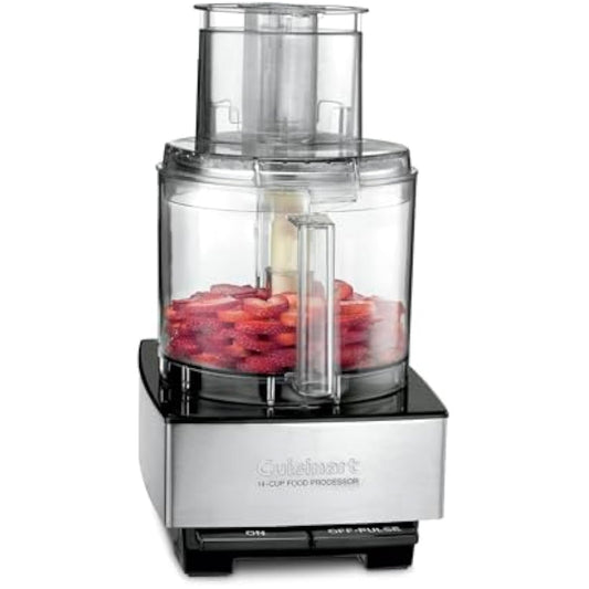 14-Cup Food Processor for Mincing, Dicing, Shredding, Puree & Kneading Dough