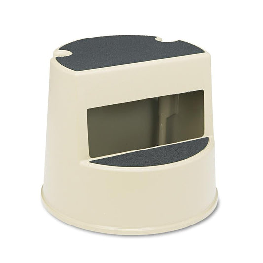 Rubbermaid Commercial Products 2-Step 350-lb Capacity Off-white Steel Step Stool RCP252300BGE