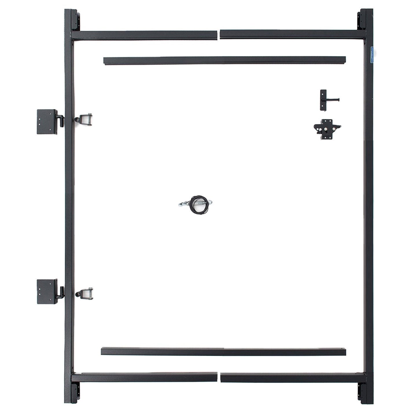 Adjust-A-Gate 1-1/4-in Black Gate Hardware Kit 93775