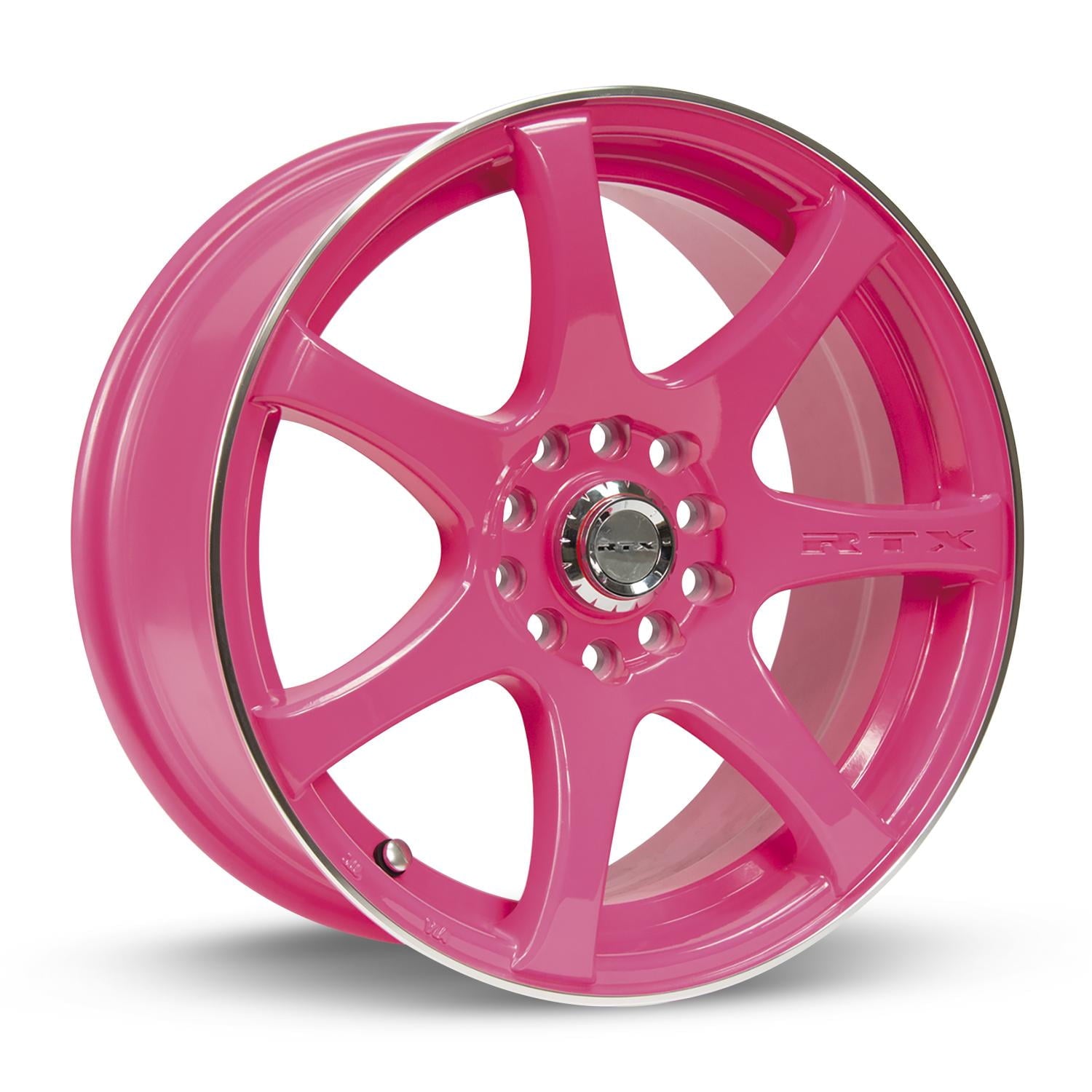 15 Inch Pink Alloy Wheel Rim for Honda Accord, RTX 81117 15x6.5 4x100 4Lug