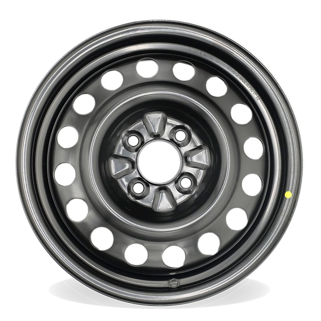 15" Single 15X5.5 Black Steel Wheel For Nissan Versa 2013-2019 OEM Design Replacement Rim