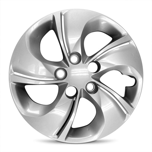 15 in Hubcap for 2013-2015 Honda Civic Silver Wheel Cover - Set Of 4 Pcs Direct Fit