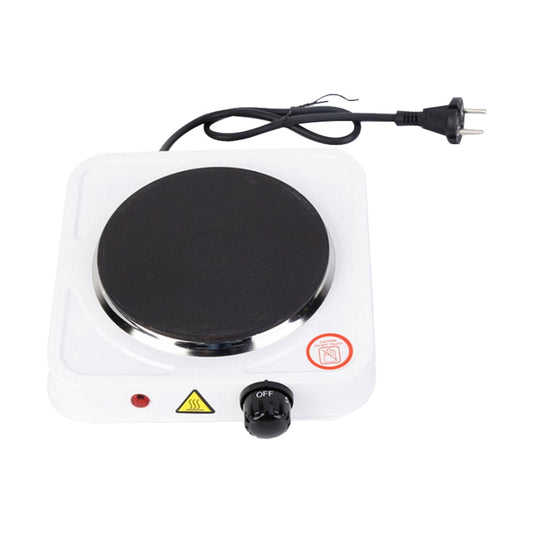 1500W Hot Plates for Cooking, Electric Single Burners, 5 Power Levels Stainless Steel Plate Kitchen Eu Plug