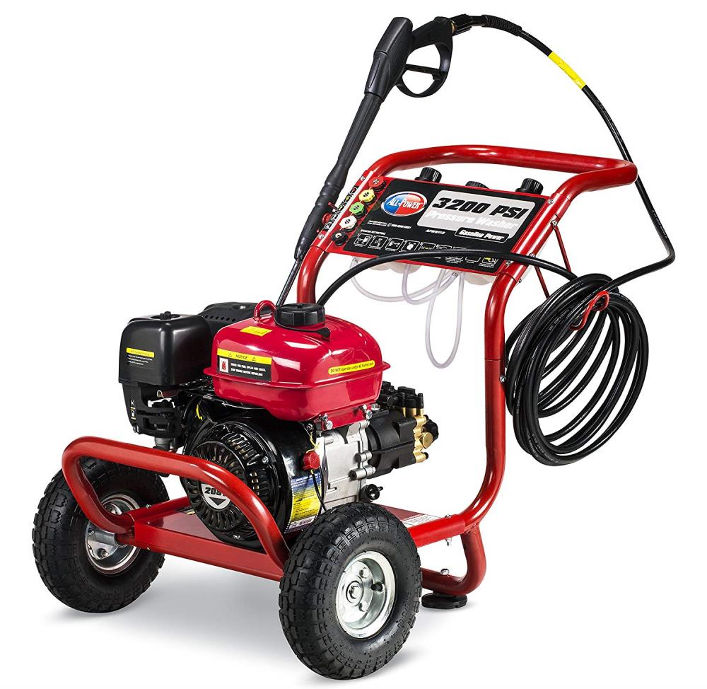 All Power 3200 PSI 2.7-GPMs Cold Water Gas Pressure Washer with 1 Spray Tip APW5118C
