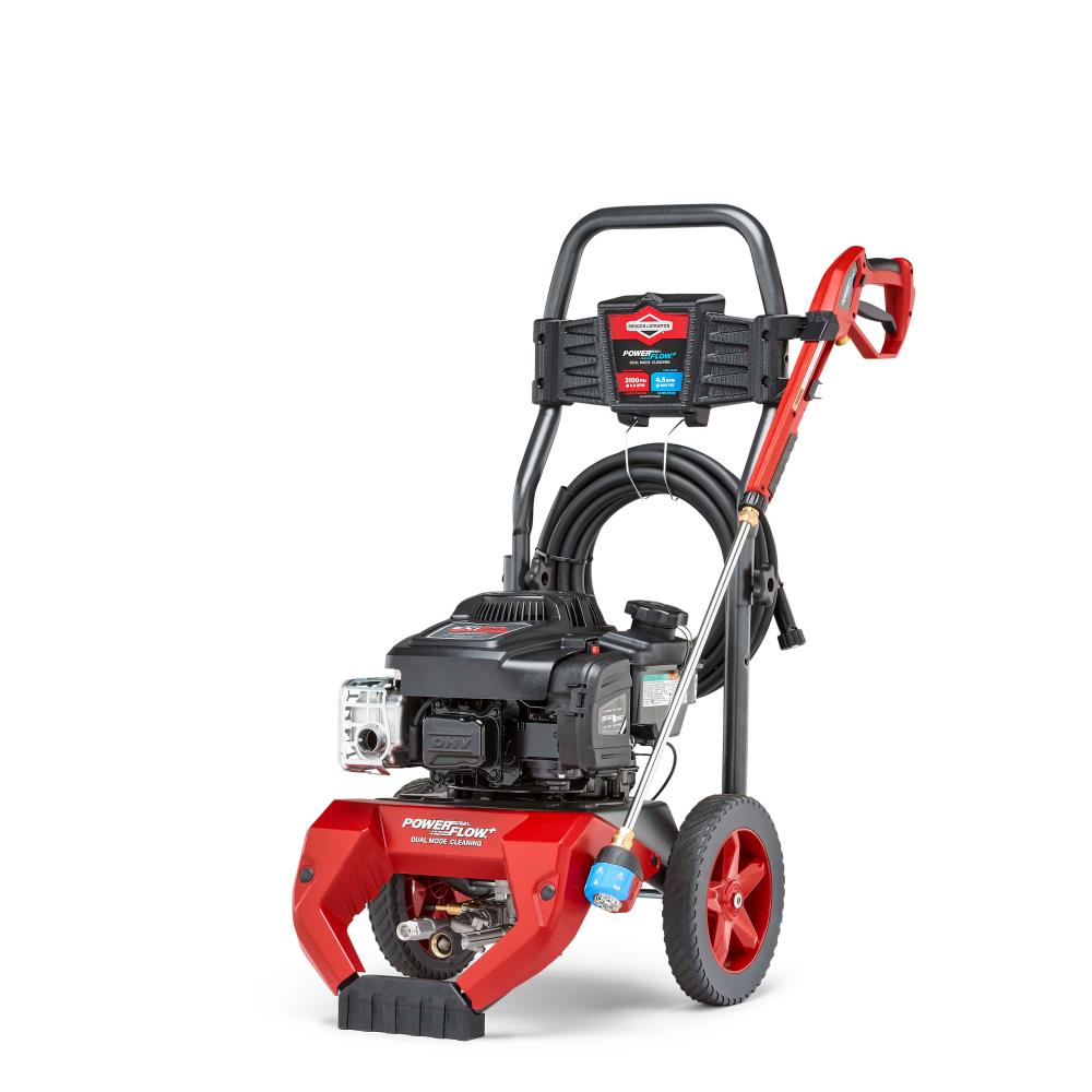 Briggs & Stratton 3100-PSI 2.1-GPM Cold Water Gas Pressure washer with 1 Spray Tips