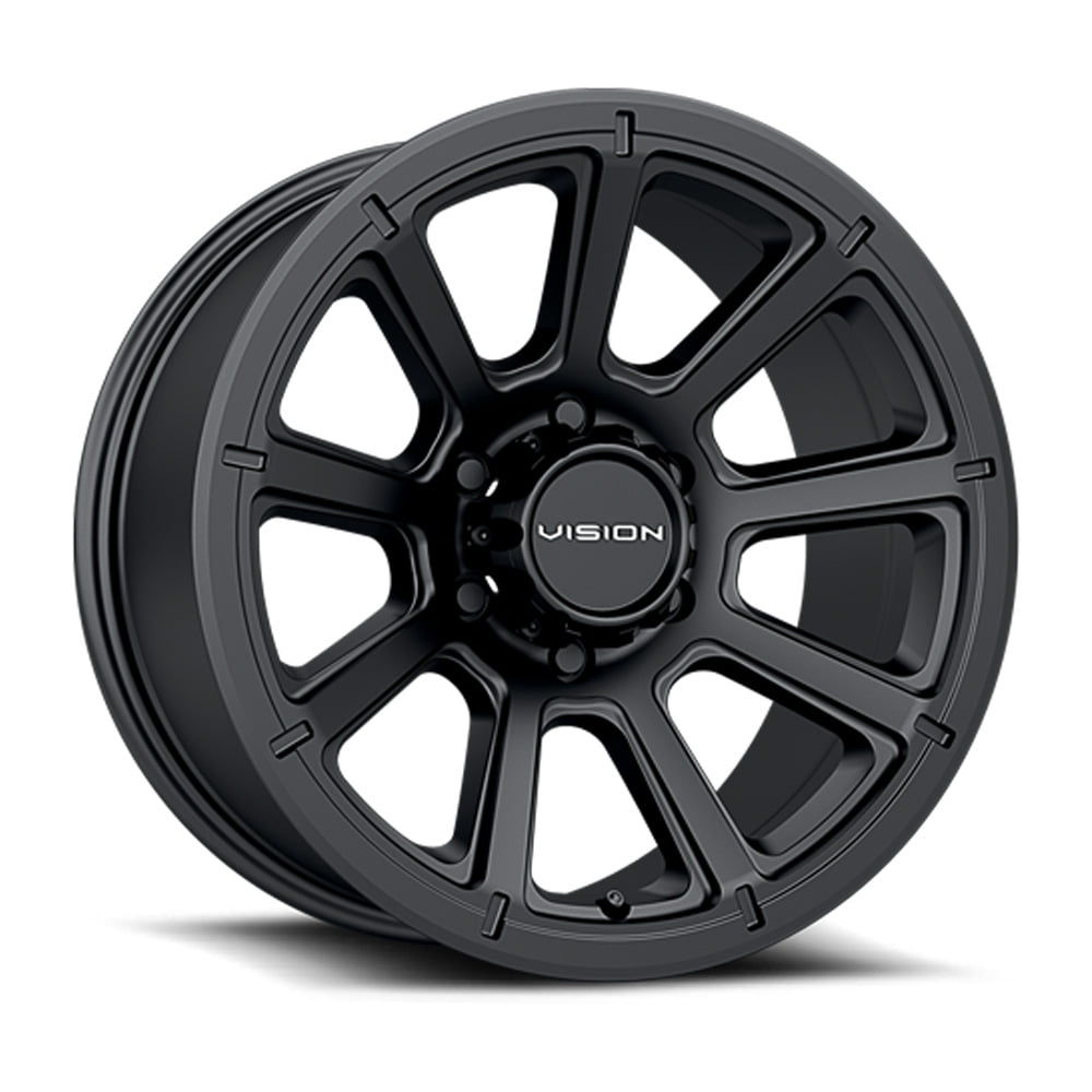 15x6 Vision ATV/UTV 353 Turbine UTV Matte Black Wheel 5x4.5 (0mm)