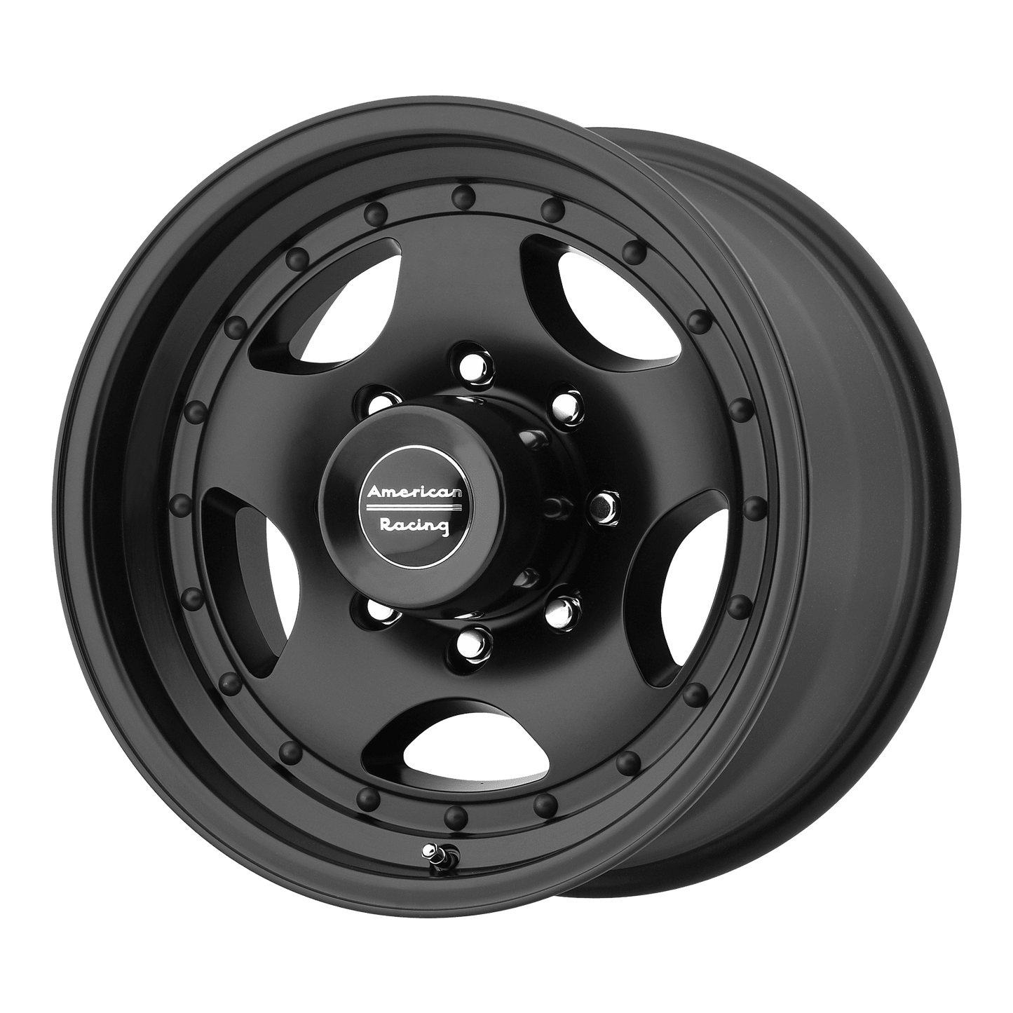 15x7 American Racing AR23 Satin Black Wheel 5x5 (-6mm)