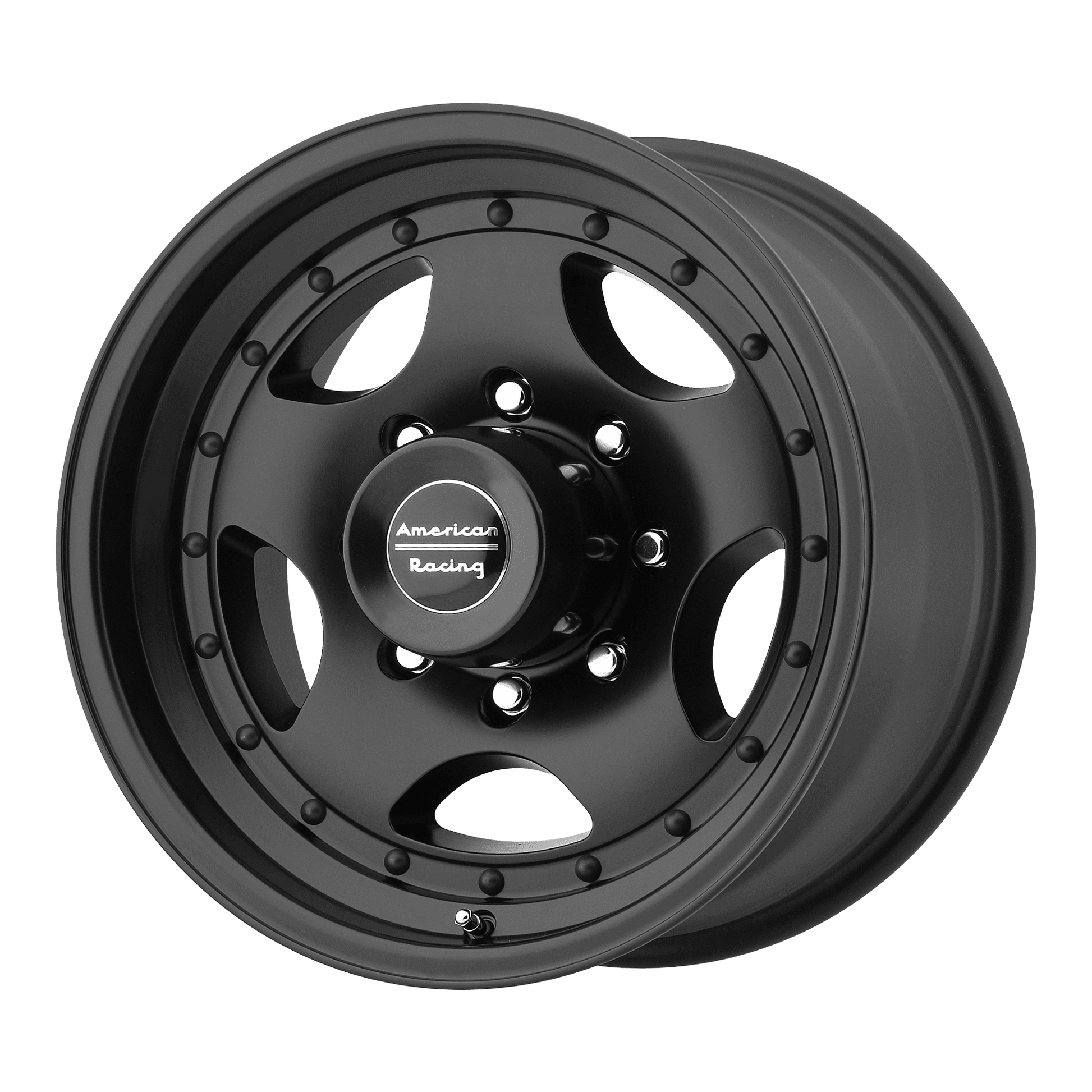 15x7 American Racing AR23 Satin Black Wheel 5x5 (-6mm)