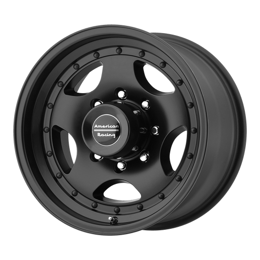 15x7 American Racing AR23 Satin Black Wheel 5x5 (-6mm)
