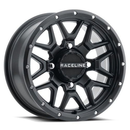 15x7 Raceline A94B Krank UTV Satin Black Wheel 4x137 (10mm)