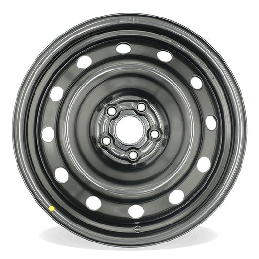 16" 16x6.5 Single 5x100mm Black Steel Wheel For Toyota Corolla Matrix 2009-2019 OEM Design Replacement Rim