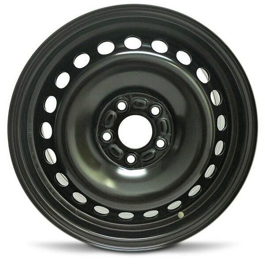 16 Inch Steel Wheel Rim for Volvo C30 2009-2010 16x6.5 Inch 5 Lug 108mm Black