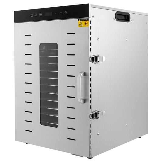 16-Tray Dryer Commercial Food Dehydrators Stainless Steel Drying Machine 1350W  Dry A Variety Of Vegetables, Fruits, Meats, Flowers And Other Foods