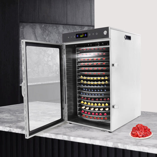 16 Trays 1600W Stainless Steel Fruit Dryer, Food Dehydrator, Fruit Dryer Machine
