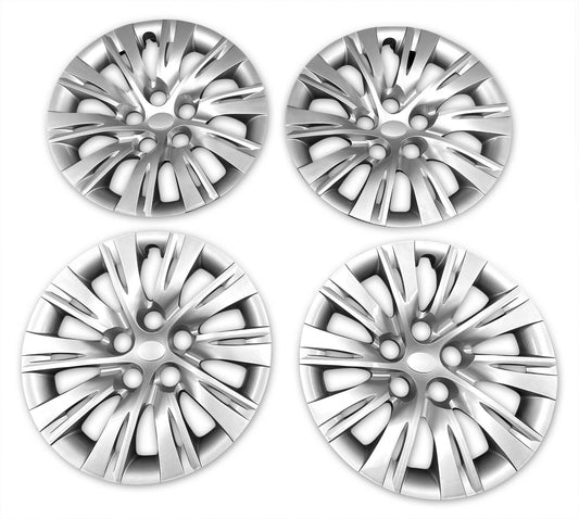 16 in Hubcap for 2012-2014 Toyota Camry Silver Wheel Cover - Set Of 4 Pcs Direct Fit
