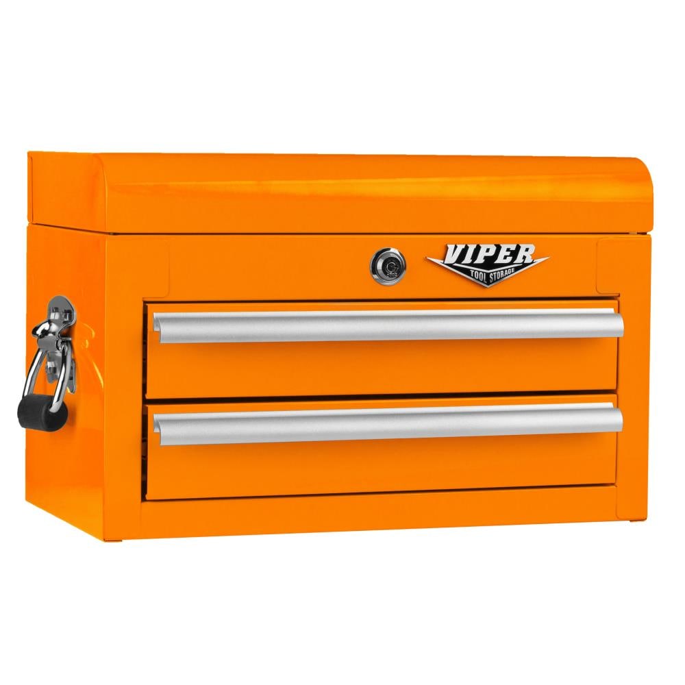 Viper Tool Storage 18-in W x 11.5-in H 2-Drawer Steel Tool Chest (Orange) V218MCOR