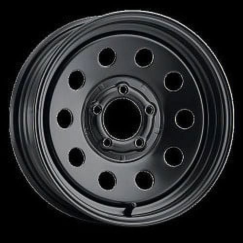 16x6 Allied Black Modular Trailer Black Wheel 6x5.5 (0mm)