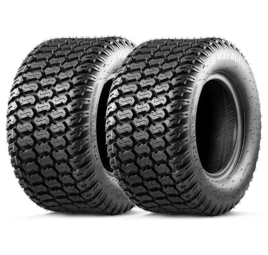 16x7.50-8 16x7.5x8 Turf Saver Lawn Mower Tire 4PLY, Set of 2