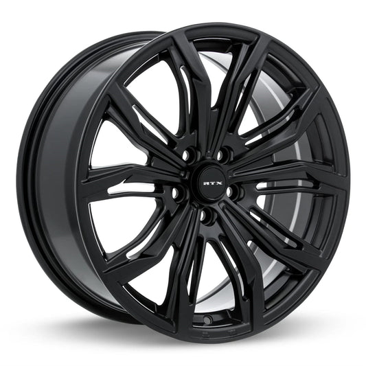 16x7 RTX Black Widow Satin Black Wheel 5x4.5 (40mm)
