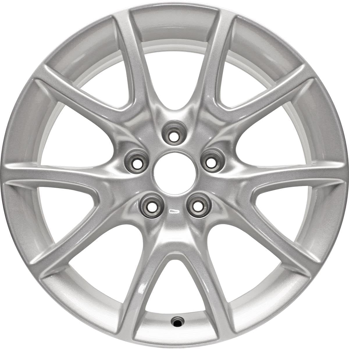 17 inch Aluminum Wheel Rim for 2013-2016 Dodge Dart 5 Lug Tire Fits R17