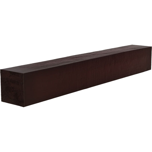 Ekena Millwork 60-in W x 4-in H x 8-in D Premium Cherry Hollow Urethane Rustic Fireplace Mantel MANURC04X08X60ZY
