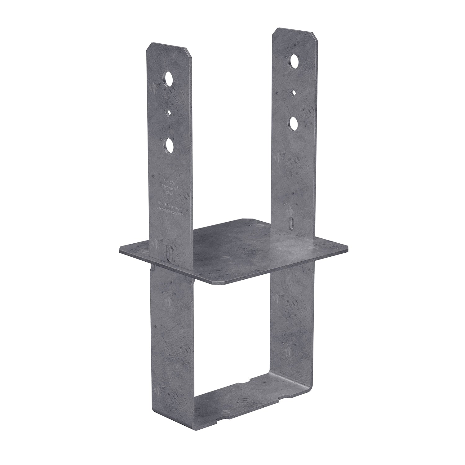 Simpson Strong-Tie CB 8-in x 8-in Hot-dipped Galvanized Wood To Concrete (Cast In Place) Column Base CB88HDG