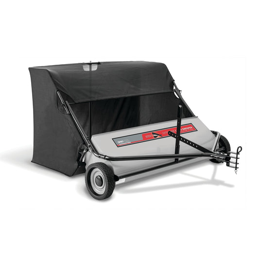 Ohio Steel 50-Inch Tow Lawn Sweeper with 26 Cu. Ft Hopper Capacity - Save Time and Effort with Fast and Efficient Sweeping 50SWP26