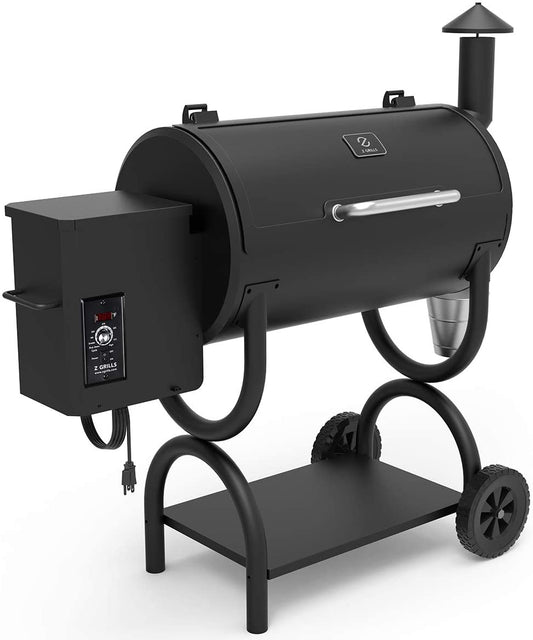 Z GRILLS 550B 538-Sq in Black Pellet Grill 550B