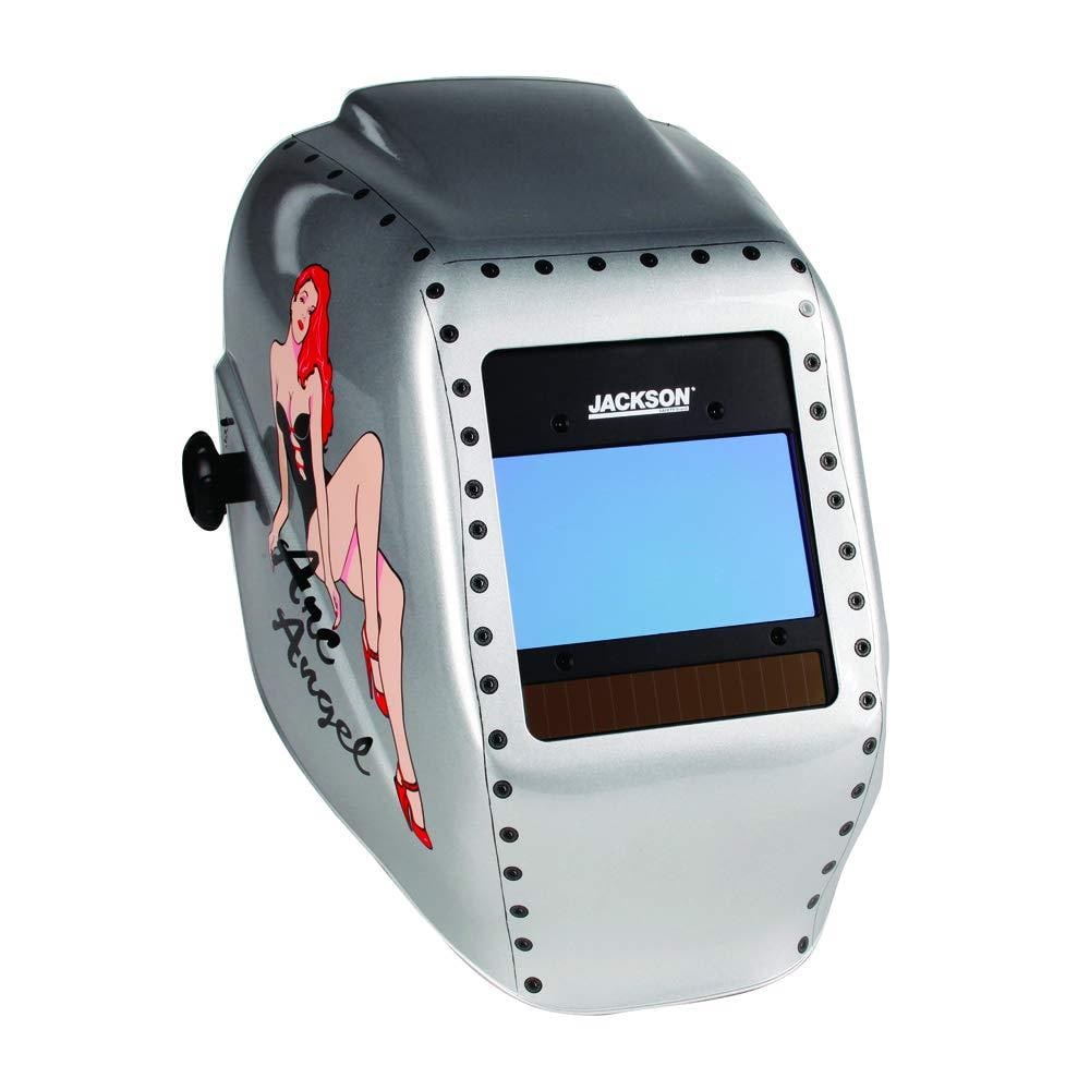 Jackson Safety Auto Darkening Variable Shade Arc Angel Graphic Welding Helmet 46130