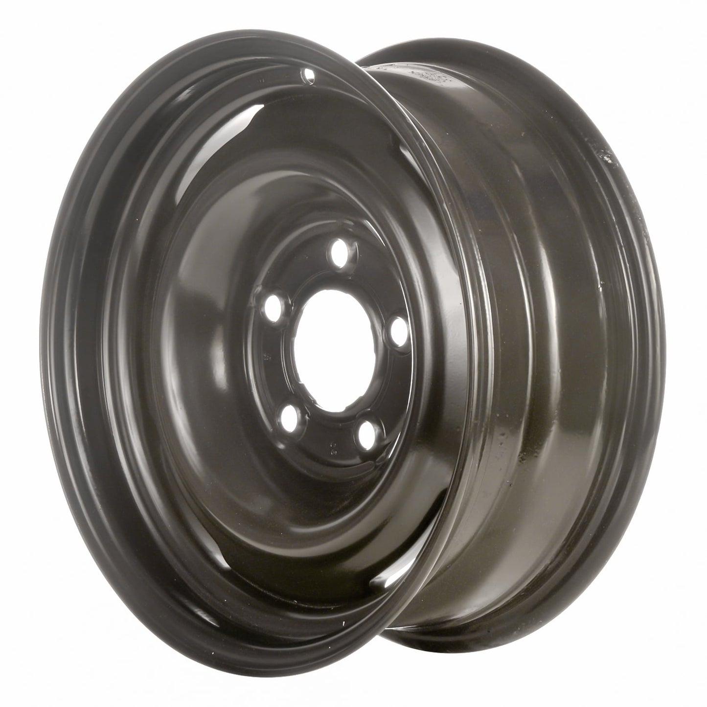 Remanufactured Painted Black Steel Wheel 15 x 6 fits 1996-2002 GMC Savana 1500