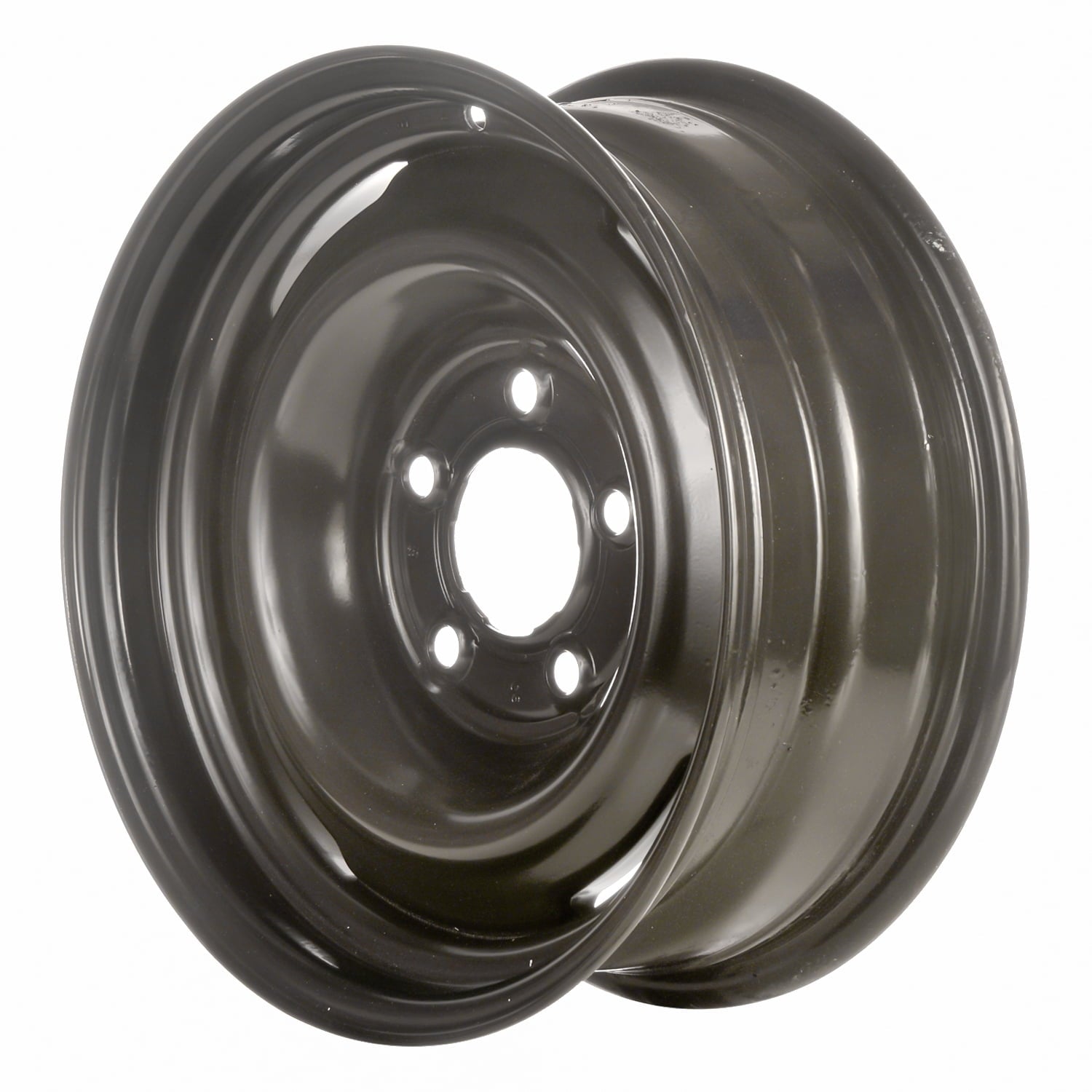 Remanufactured Painted Black Steel Wheel 15 x 6 fits 1996-2002 GMC Savana 1500