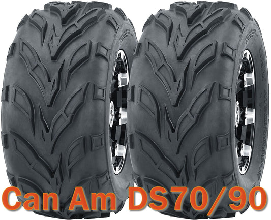 18x9.5-8 18x9.5x8 Rear Tires Set Fit for Can Am DS70/90