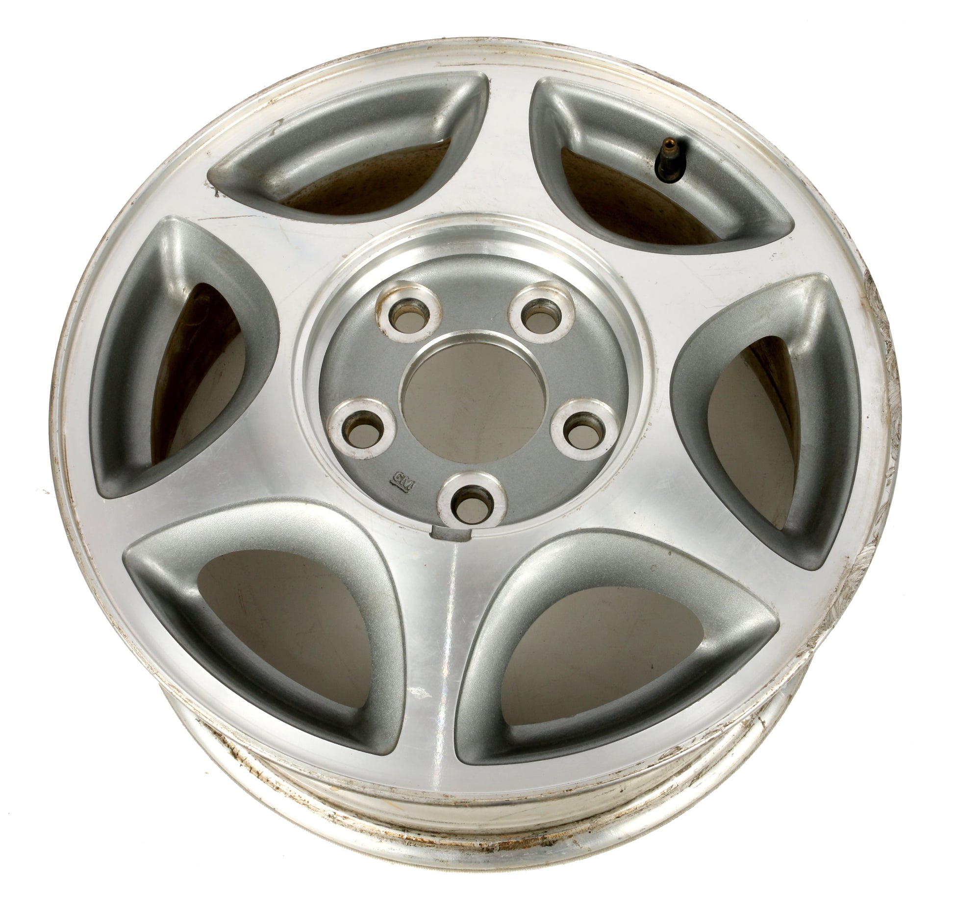 1997-1999 Oldsmobile Cutlass Single 15 x 6" Aluminum 5 Lug Wheel Rim  12363285