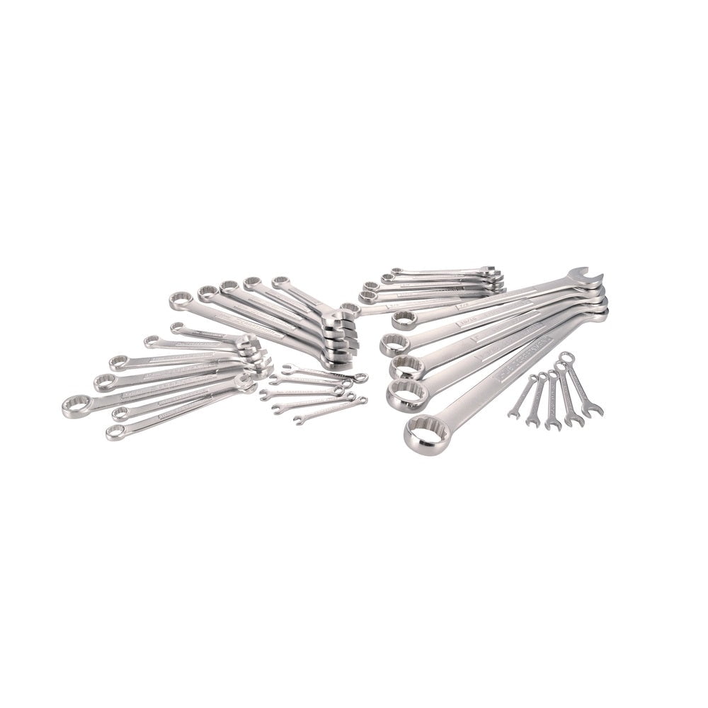 1PC Craftsman Craftsman CMMT12080 Metric & SAE Combination Wrench Set, Silver