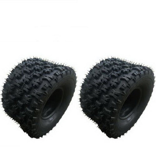 2* 18x10-8 ATV Tire Tubeless BIAS 18x10x8 18-10-8 OD：449mm