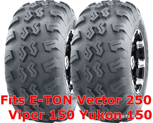 2 ATV Tires 21x7-10 21x7x10 E-TON Vector 250 Viper 150 Yukon 150 front P3018