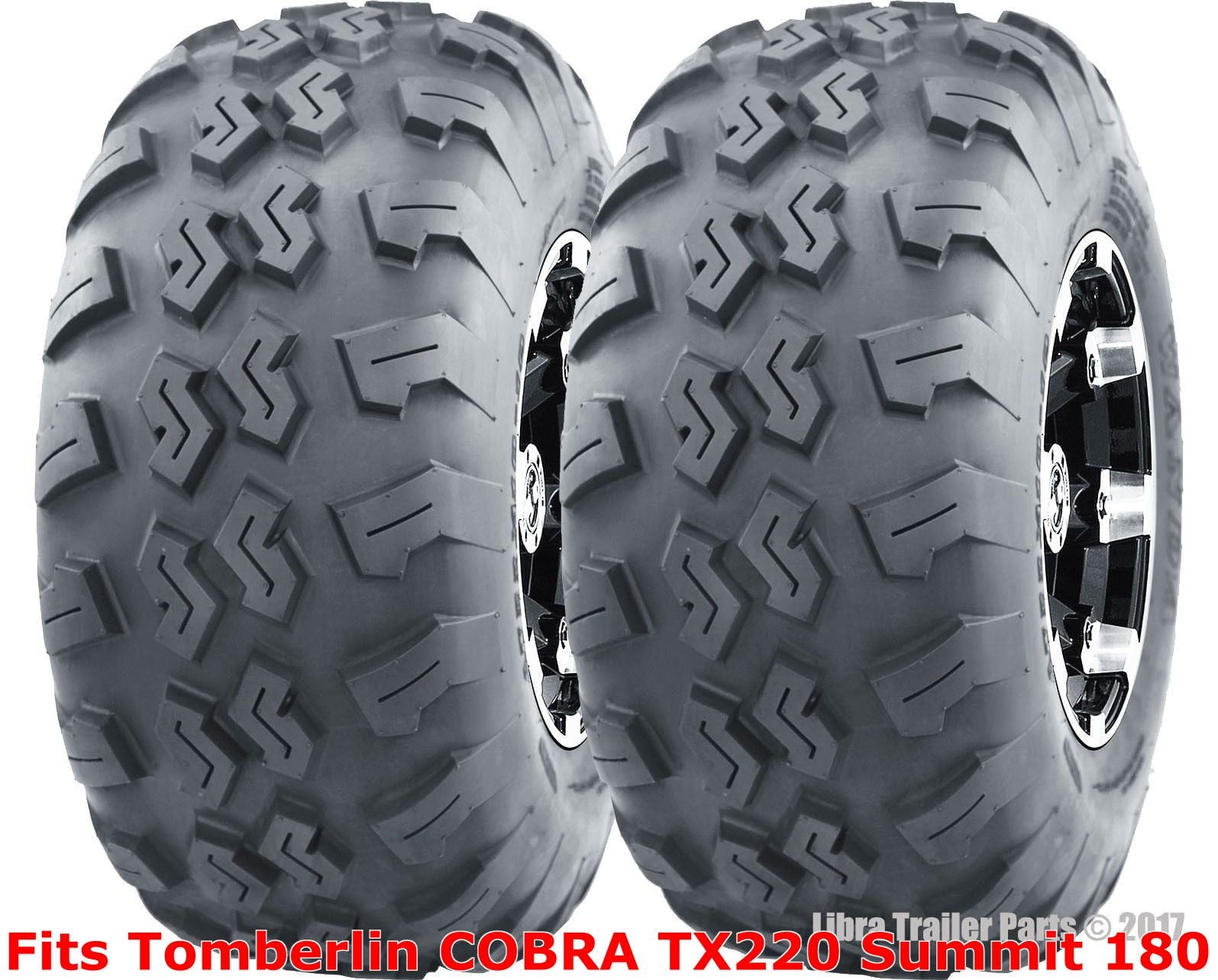 2 ATV Tires 21x7-10 21x7x10 Tomberlin COBRA TX220 Summit 180 front P3018