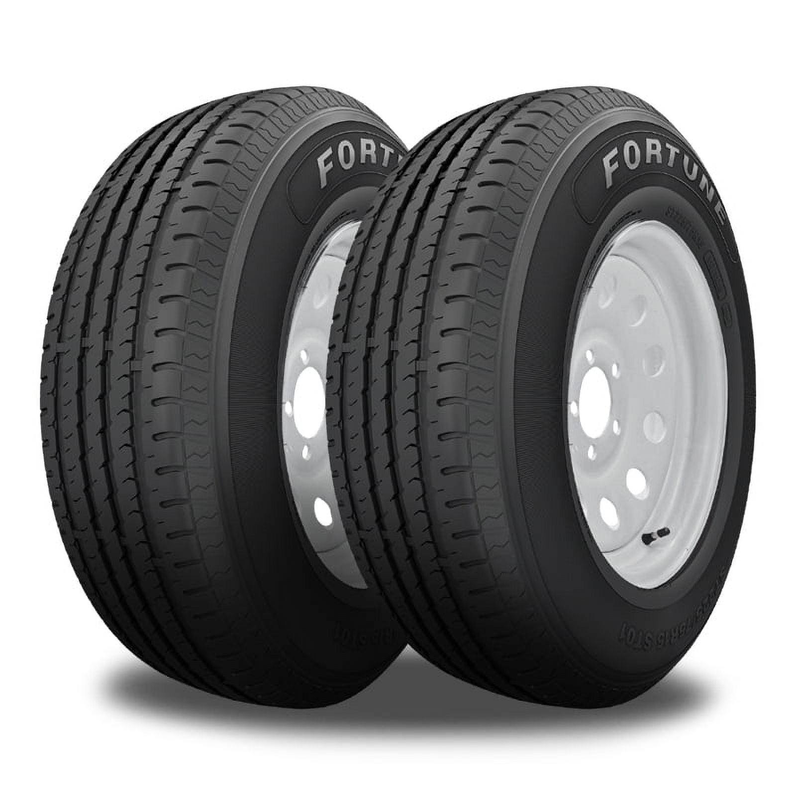 2 Fortune ST01 Trailer ST 175/80R13 97/93L Load Range D Boat Camping Trailer 9175031271 / 175/80/13 / 1758013