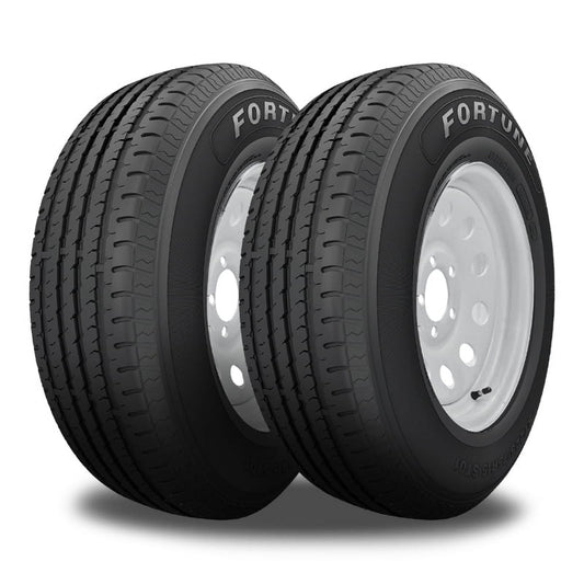 2 Fortune ST01 Trailer ST 175/80R13 97/93L Load Range D Boat Camping Trailer 9175031271 / 175/80/13 / 1758013