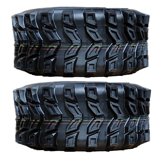 2 Tires 16x6.50-8 16x6.5-8 6Ply Heavy Duty Super Trac Lawn Mower & Tractor Tires T129