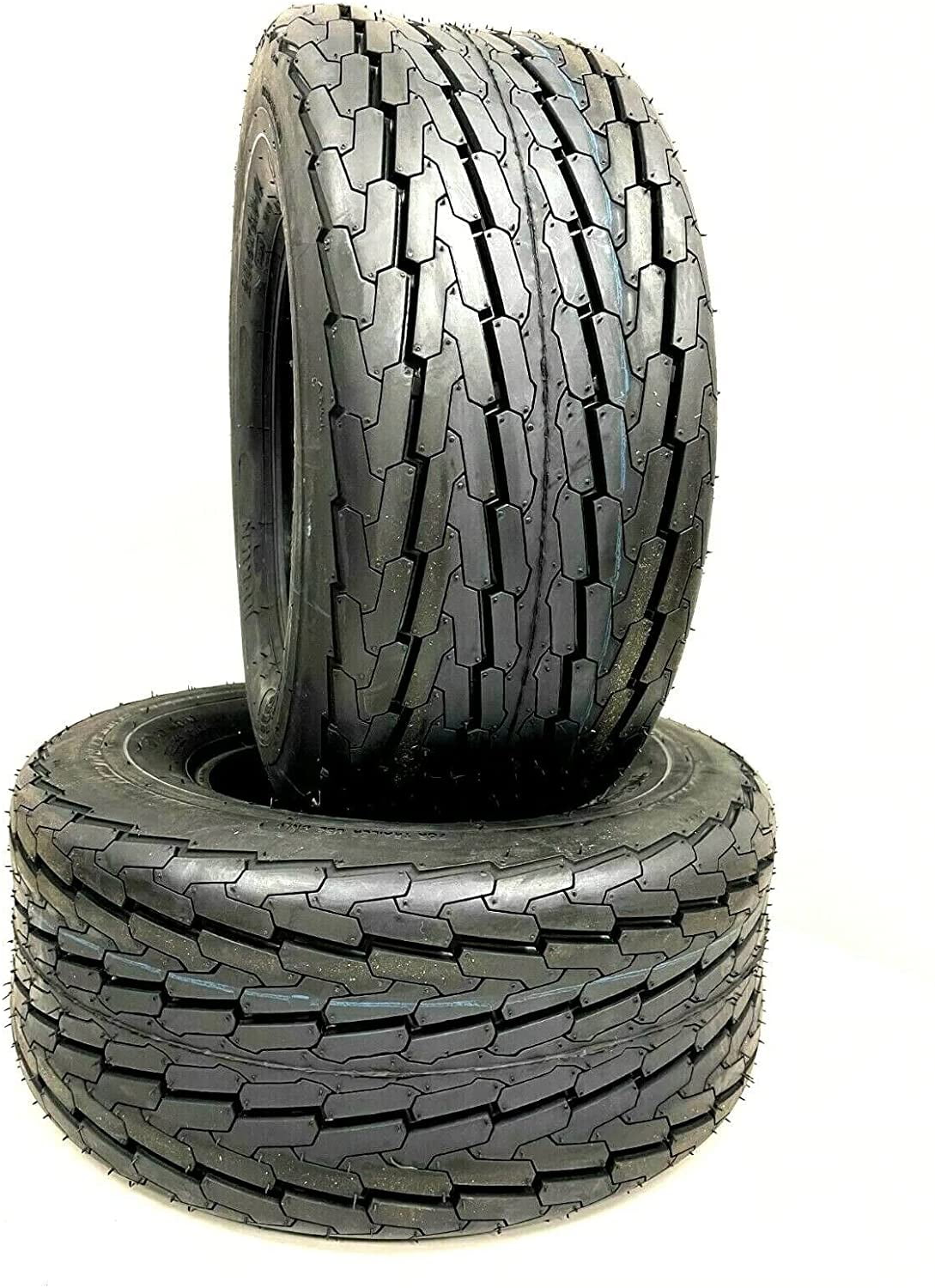2 Trailer Tires 20.5x8-10 20.5x8.0-10 10PR Load Range E 205/65d10